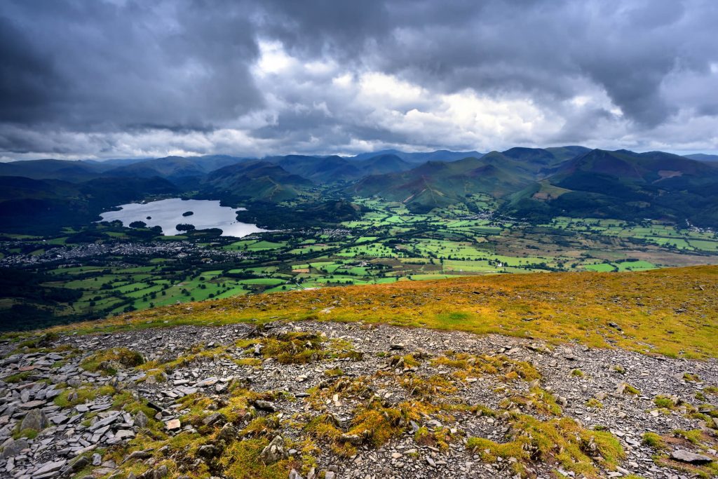 The view from the top of Glaramara